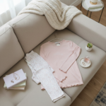 Pyjama Femme "Wild Pink" – Haut Côtelé & Pantalon Léopard – Image 4