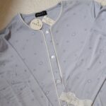 Chemise de nuit Éveil fleural 🩵 – Image 2