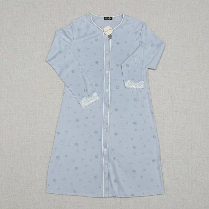 Chemise de nuit Éveil fleural 🩵 – Image 4