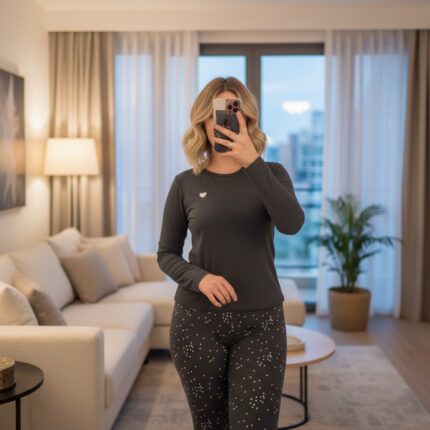 Pyjamas Tress Étoile Noir ⚫️