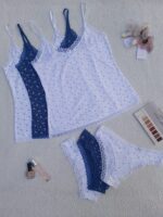 Ensemble Tress bustier et culotte 🌸 95% Coton