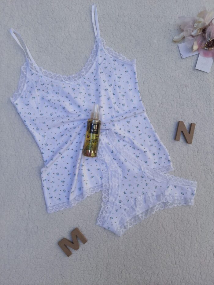 Ensemble Tress bustier et culotte 🌸 95% Coton – Image 2