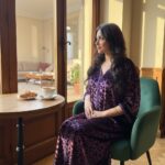 Robe d'hôtesse léopard aubergine 💜