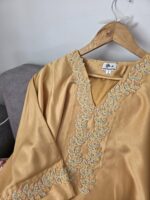 BIG PROMO 📢 Robe d'hôtesse avec perlage fait à la main ✨️ le tissu Mlifa  qualité premium 🌸
