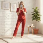 Ensemble pyjama en coton doux et confortable ❤️ – Image 3