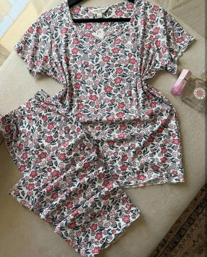 Ensemble de Pyjamas à Fleurs 🌸 – Image 2