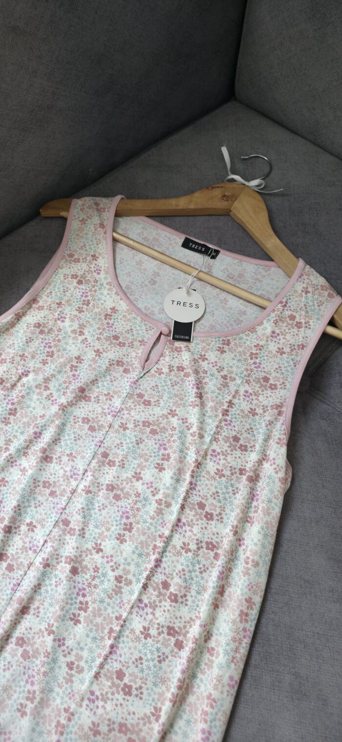 Chemise de nuit en Viscose à fleurs 🌸 – Image 3