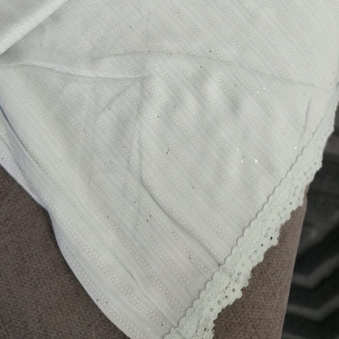 Ensemble Loungewear vert d'eau– 2 Pièces Côtelé avec Dentelle – TRESS – Image 7