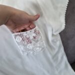 Ensemble en coton pour femme chic dentelle – Image 3
