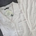 Pyjama été femme TRESS en coton rose clair