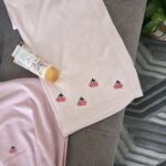 Pyjama femme coton confortable rose clair TRESS – Image 4