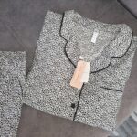 Pyjama été femme satin doux noir - Intima – Image 2