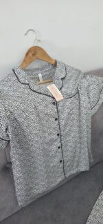 Pyjama été femme satin doux noir - Intima – Image 9